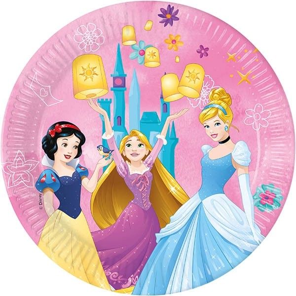 Princess Live Your Story Paper Plates 23cm