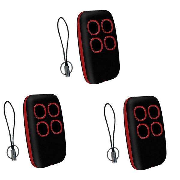 3Pcs 250-913Mhz Garage Remote Control Door Opener White