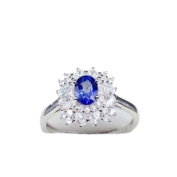 Women's Natural Sapphire Ring, Fine Jewelry