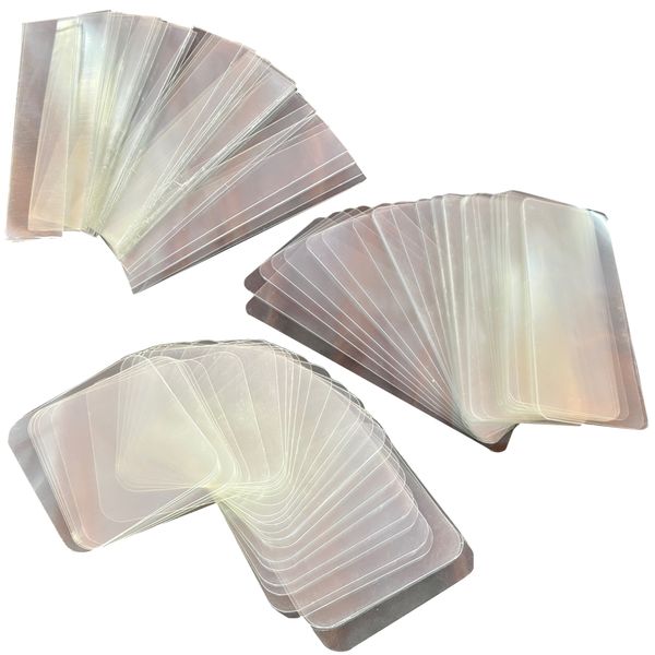 Home DIY Multi-Use 75 Pieces Super StrongDouble Sided Transparent Tape Strips