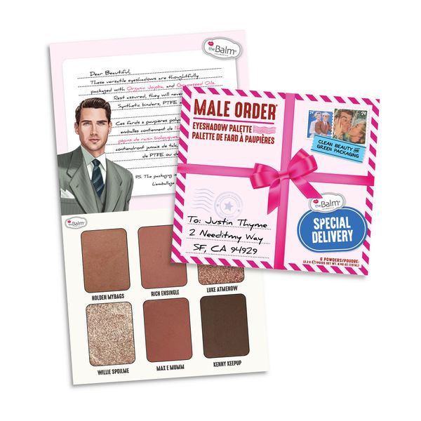 The Balm Cosmetics Male Order Special Delivery Eyeshadow Palette