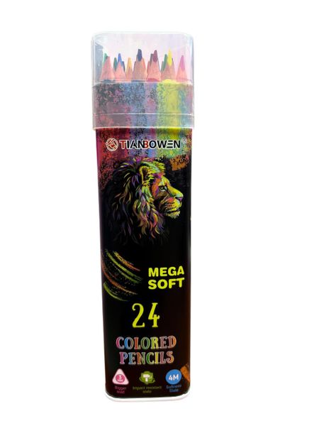 24 Colored Pencils