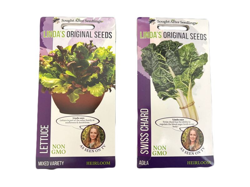Linda's Original Seeds - Lettuce &amp; Swiss Chard Combo