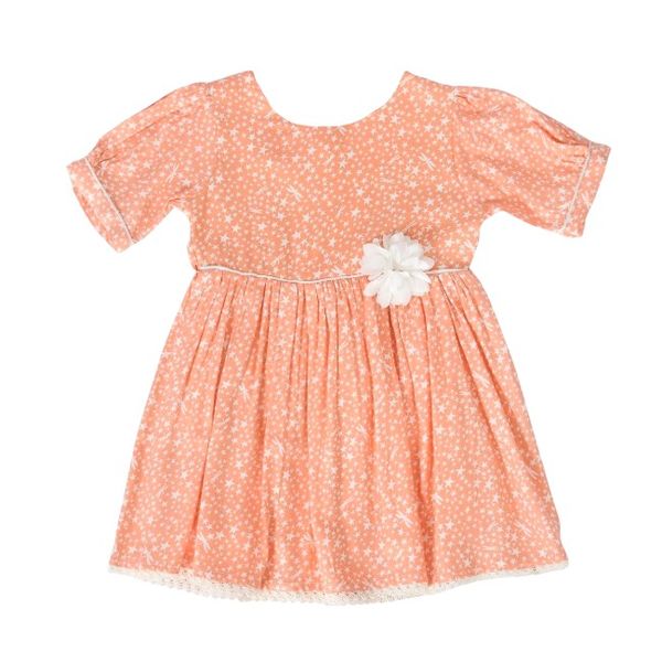Baby Girl Peach Dress