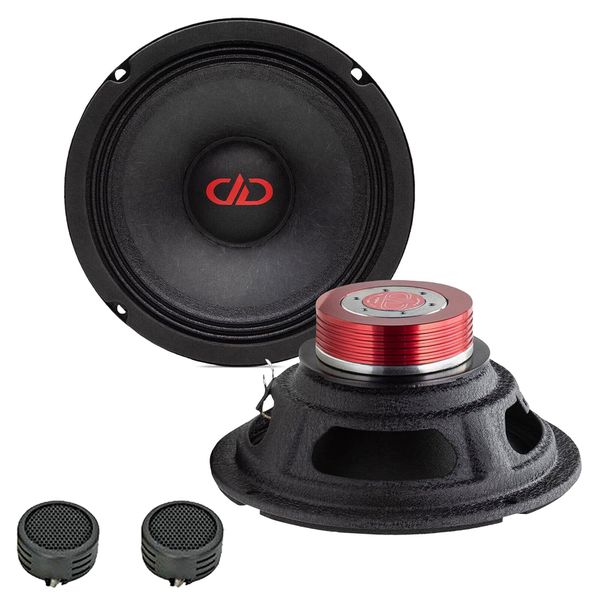 Digital Designs VO-MN6.5 6.5 300w 4-Ohm Midrange Speakers &amp; evo Tweeters