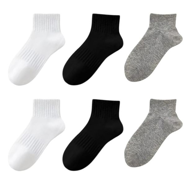Summer Thin Sweat Absorbing Short Socks Made of Pure Cotton Socks
