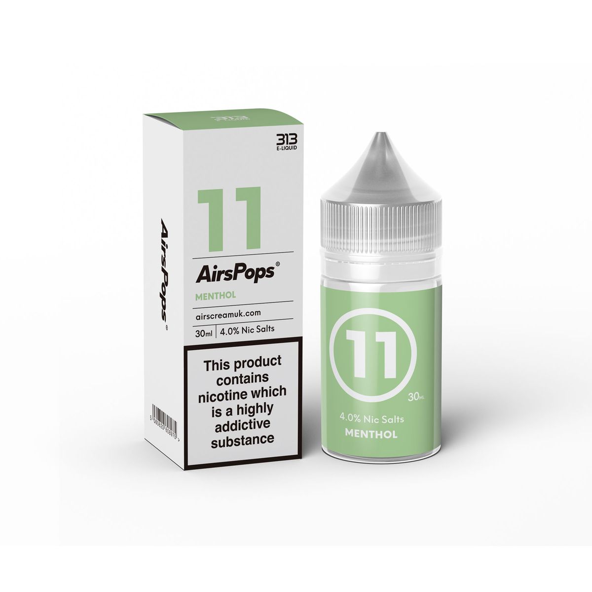 Airscream E Liquids Menthol 30ml 4 Nic Salts Shop Today