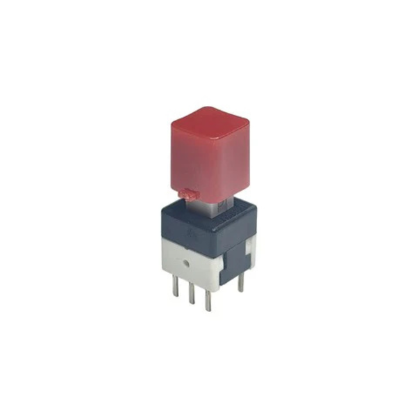 P1-2S1 RED Miniature Push Button Switch 0.1A 30V DC Non-Latching