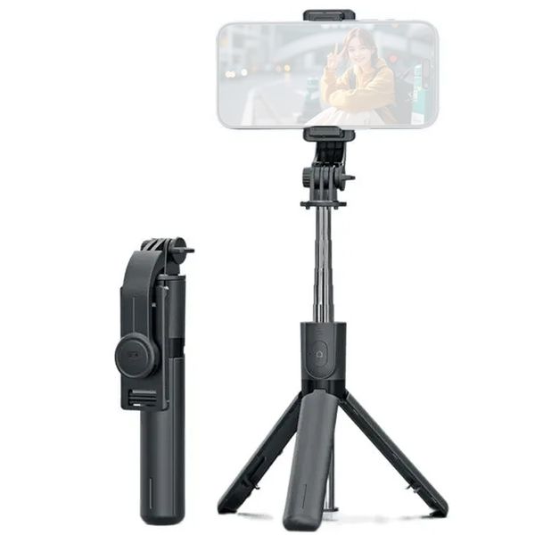4 in 1 Extendable Phone Tripod Stand Portable Selfie Stick with Remote
