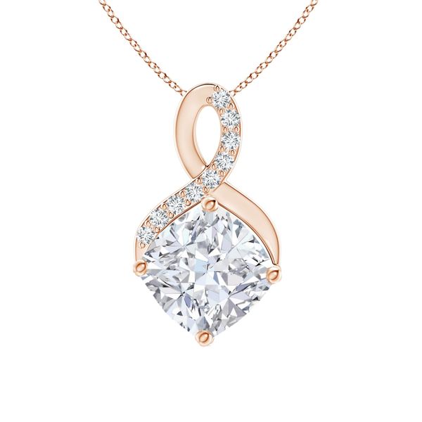 Civetta Spark Maya Necklace - Swarovski Clear Crystal Rose