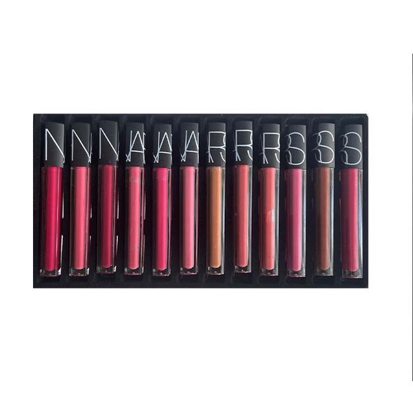 12 Piece Lip Gloss Matte Box, Nudes Addition