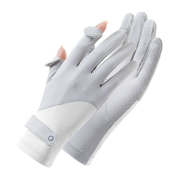 UPF 50+ Driving Gloves - Sun Protect, Cooling Touch for Steering Wheel