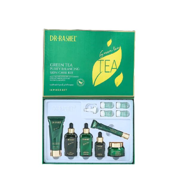 Green Tea Purify Balancing Skin Care Kit 10 Piece Set