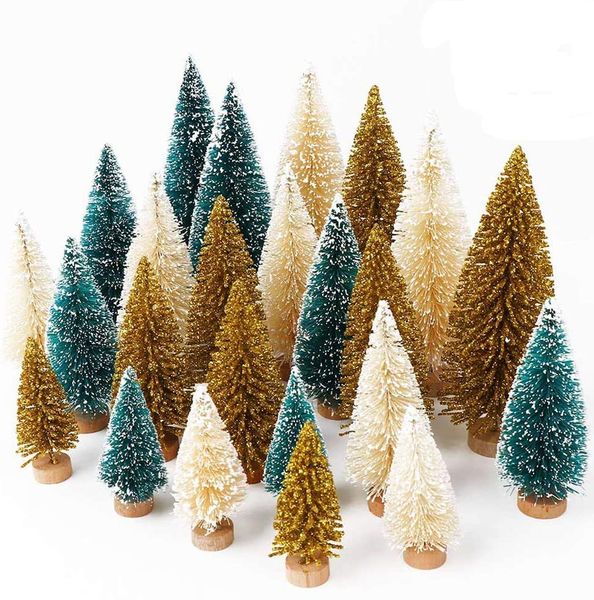 Bottle Brush Christmas Tree Pack of 12 Different Size