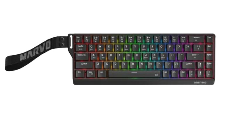 Marvo Saber 65 Tri-Mode Mechanical Gaming Keyboard - Black