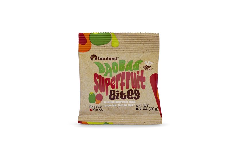 Baobab Superfruit Bites Mango