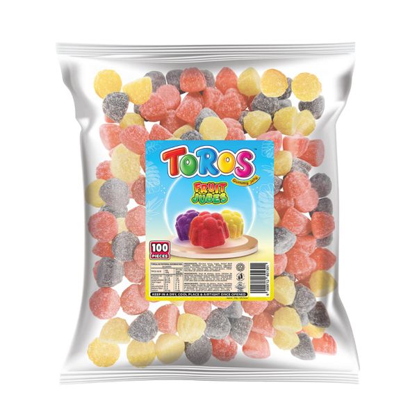 Toros Gummy Fruit Jubes