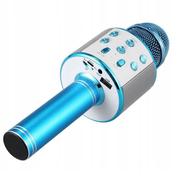 Karaoke Bluetooth Microphone - Blue