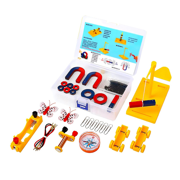 Kids Magnet Kit Physics Science Electromagnet Compatible with Universal