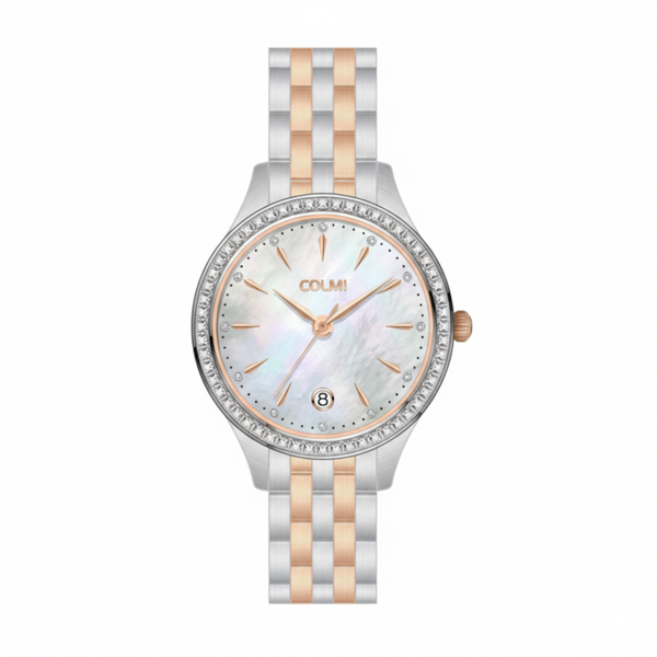 Colmi Nuvia - Two-Tone Rose Gold Mother of Pearl