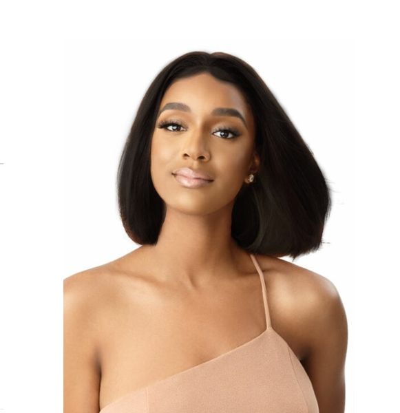 Short Bob Brazilian 100% Human Hair Wig Easy to Attach