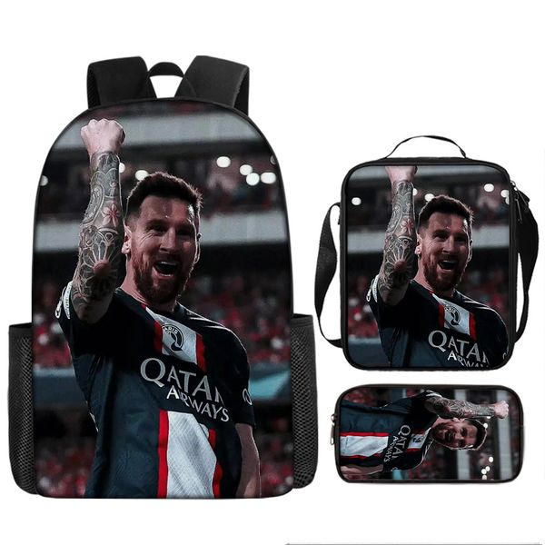 Bag/Lunch Box/Pencil Case Messi image