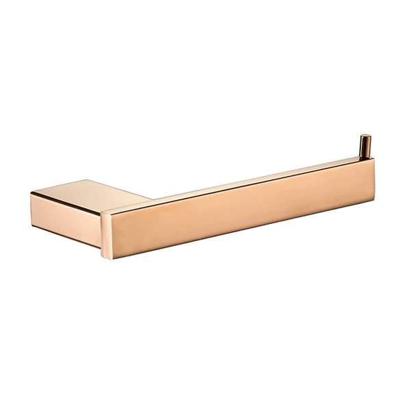 Trendy Taps Premium Quality Wall Mounted Brass Square Toilet Roll Holder