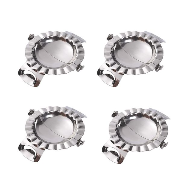 87mm Stainless Steel Portable Dough Press Cutter Wrapper KT32165
