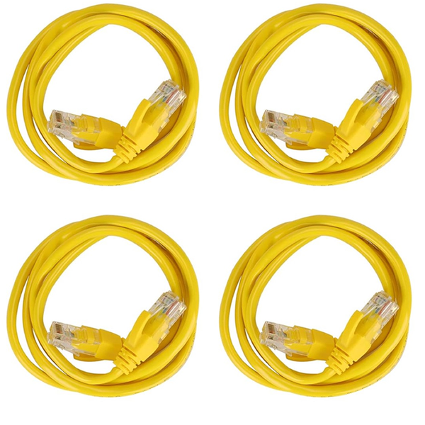 Set Of 4 1.5m Cat5e Network Cable SE-C01