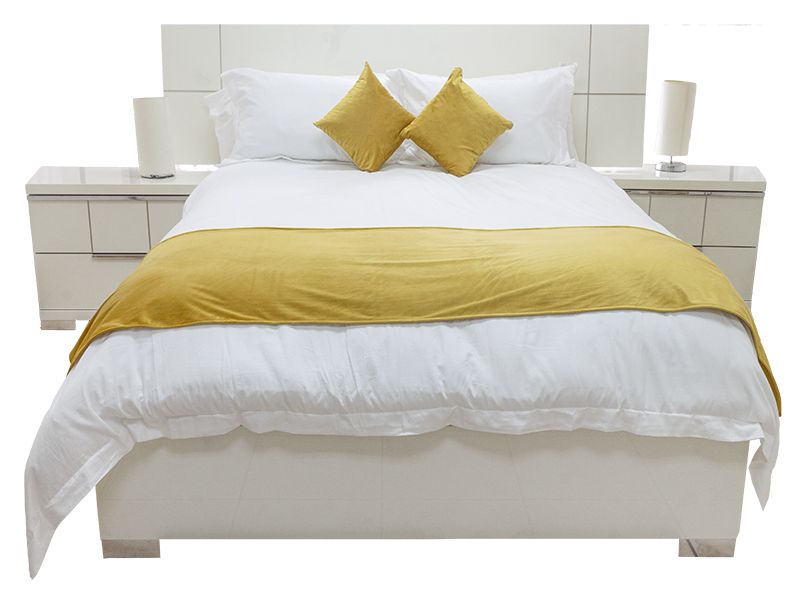 Hotel Collection Luxury Stylish Durable Faux Suede Bed Runner - 30 Piece