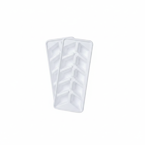 Hillhouse Ice Cube Tray Set, 2 Piece, 10 Cube Flexible Design - 2 Pack