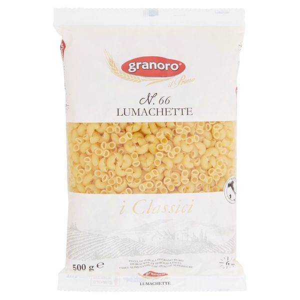 Granoro Lumachette (6 x 500g), Halaal, Kosher.