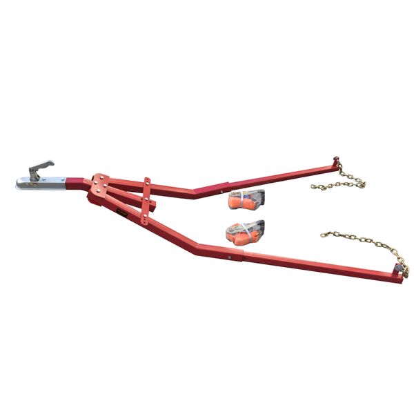 Volkah A-Frame, Towing Frame, Adjustable Tow Bar with Safety Chains