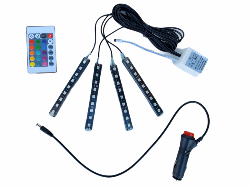 Car Atmosphere Strip Light with Wireless Remote Control-1250P