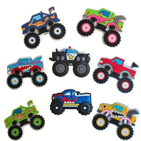 8 Pieces Big Car Shoe Decor