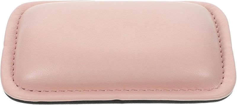 PU Leather Wrist Support Mouse Rest, Rectangular Hand Cushion for Office