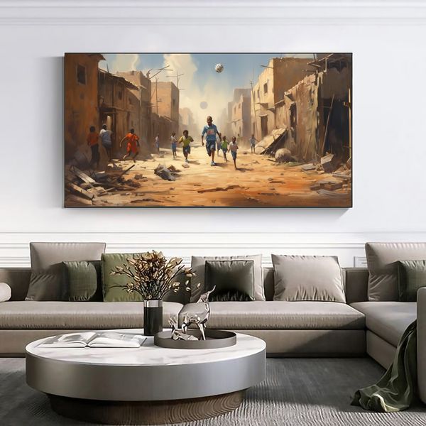 Canvas Wall Decor - Township Soccer Fever - 0287