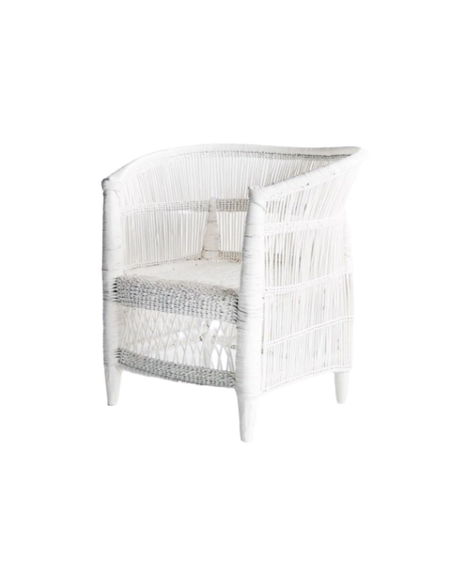 Handmade White Malawi Chair Shop Today. Get it Tomorrow!