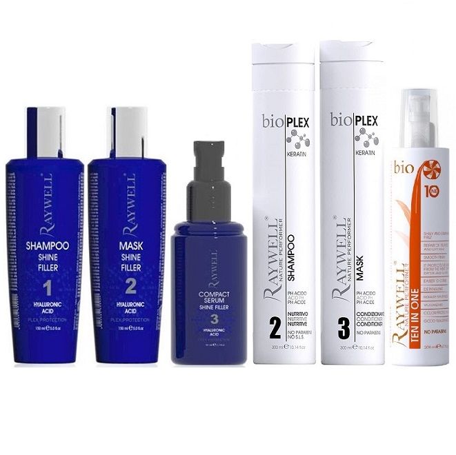 Raywell Strengthen, Protect & Shine Filler Treatment Kit