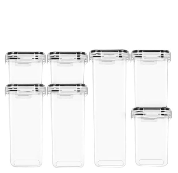 Premium Airtight Kitchen Storage Container Set - Stackable &amp; Versatile