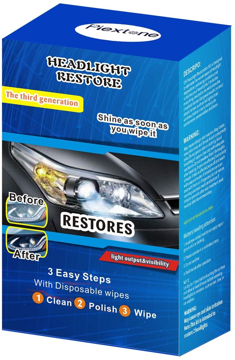 3 Easy Steps Headlight Restoration Kit A128 Buy Online in South