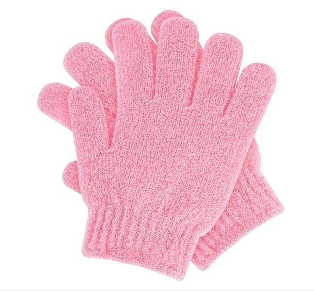 Scrub Exfoliate Glove Mitt Pack of 2