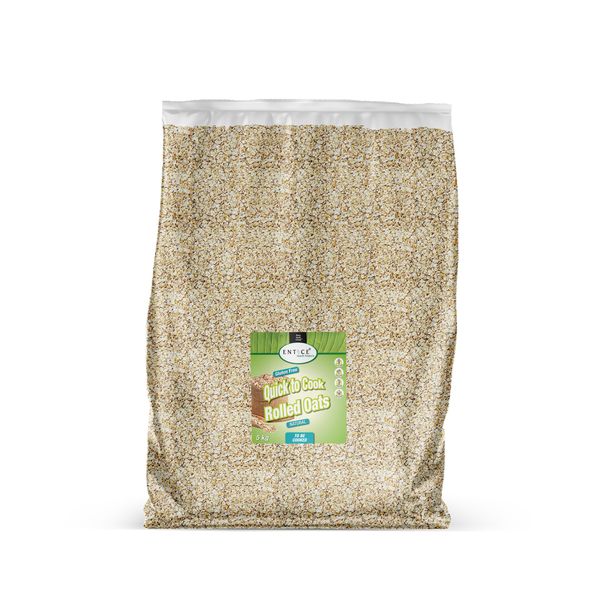 Entice Quick Cooking Oats - Gluten-free 5kg