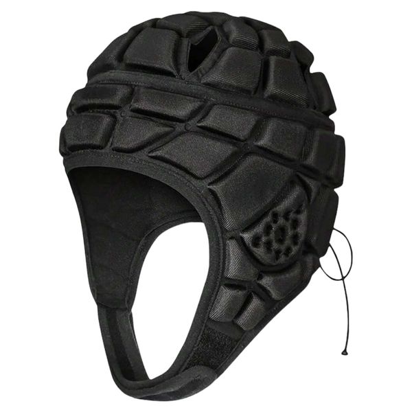 Head-Guard / Helmet / Soft Shell Scrum Cap - Black