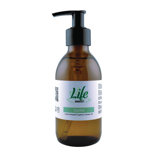 Jojoba Oil (Organic and Cold Pressed) with Lotion Pump Dispenser