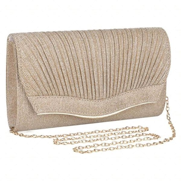 Ladies Evening Clutch Bag Retro Classic Sparkling Elegant Women's Handbag
