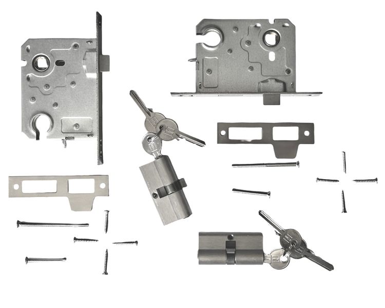 Sash-Lock Reversible with Lock Cylinder &amp; 3 Keys Combo 1