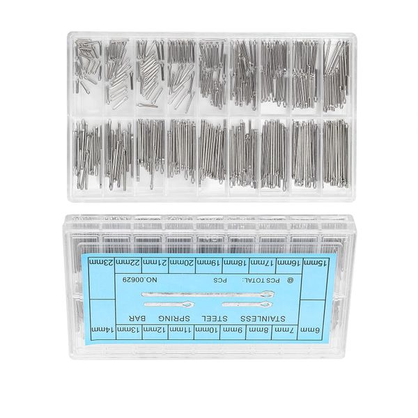 Watch Split Pin, Screws Bar Strap 360Pcs Pins Watchband for Band Spring Bar