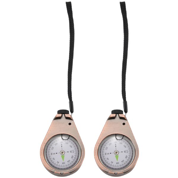 Compass Waterproof Shakeproof For Hiking Camping Sighting