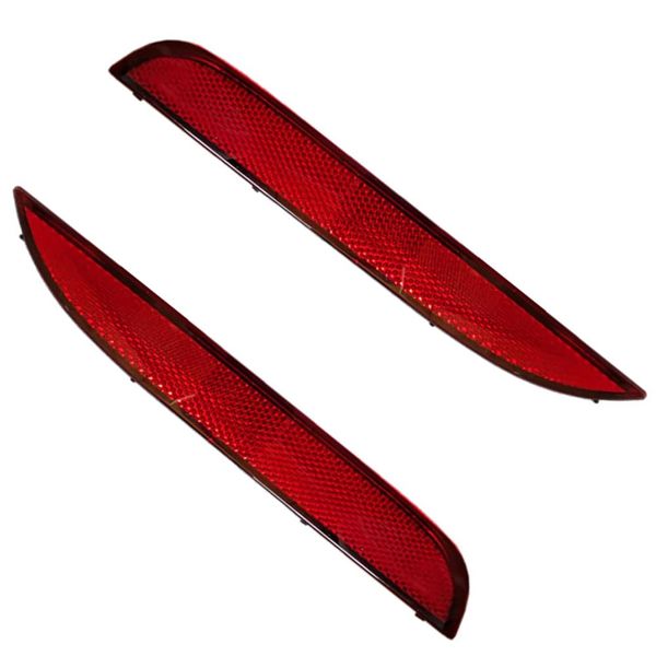 Rear Bumper Reflector Set Compatible with VW Golf 6 GTI